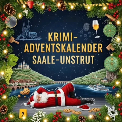 Produktbild von Der Krimi-Adventskalender Saale-Unstrut