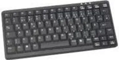 Obrázok produktu pre Contour Design Active Key AK-4100, Tenkeyless (80 – 87 %), Kábel, PS/2, Nožnicový spínač, QWERTY, Čierna
