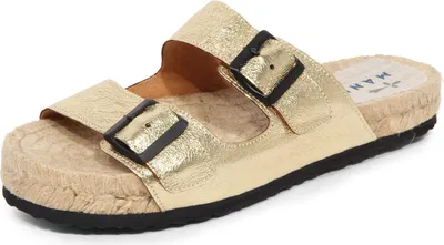 Produktbild von I1284 ciabatta donna MANEBI woman metallic slippers