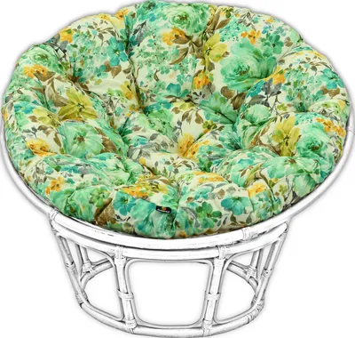 Immagine prodotto di AMPO Cuscino per seduta Papasan in rattan per sedia sospesa, altalena a uovo sospesa 120 cm