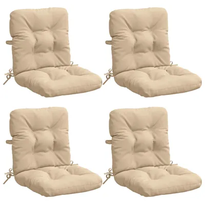 Productafbeelding van 4-delige Hoogrug Kussen VIANEN 4 st 100% Polyester Crèmekleurig