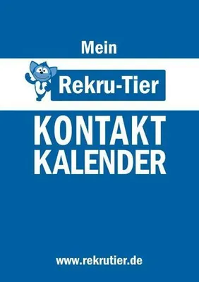 Produktbild von Mein REKRU-TIER Kontaktkalender
