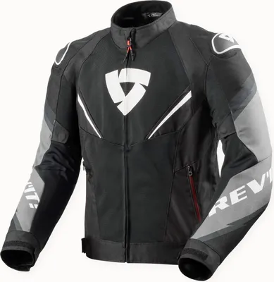 Produktbild von Revit Quantum 3 Air Textiljacke Schwarz / Weiss 2XL