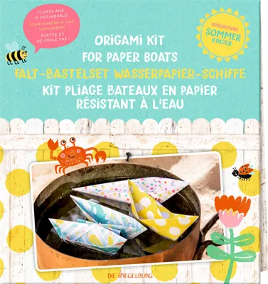 Produktbild von Sommerkinder|Coppenrath|Die Spiegelburg Falt-Bastelset Wasserpapier-Schiffe - Spiegelburg Sommerkinder