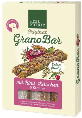Image de Real Nature Barre Grano 4 pièces, 100 g