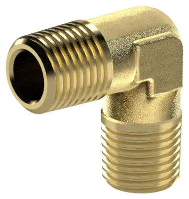 Produktbild von Riegler Winkelstück, außen/außen, R 1, SW 30, Messing blank