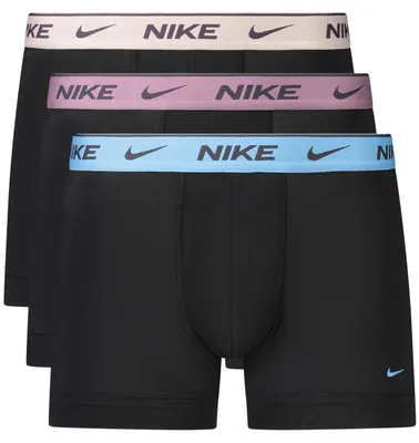 Produktbild von Herren Boxershorts, 3er-Pack: Schwarz & Bunte Designs, Dri-Fit Komfort