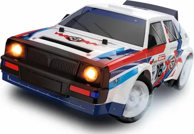 Immagine prodotto di Amewi RC Drift Rallye LR16 4WD 1:16 RTR weiß/blau/rot   /14+