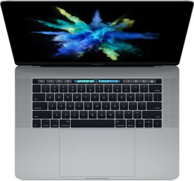 Produktbild von Apple MacBook Pro (2017) [15,4", Touch Bar, Intel Core i7 3,1GHz, 16GB RAM, 2TB SSD, AMD Radeon Pro 560, macOS] spacegrau