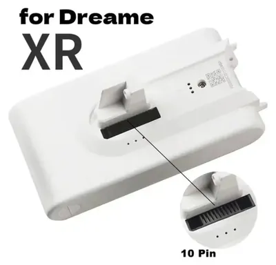Obrázek produktu pro Náhradní baterie pro vysavač - Li-Ion baterie XR - kapacita 5000 mAh - nabíjecí - kompatibilní s akumulátorovými vysavači V8 V9 - barva: XR
