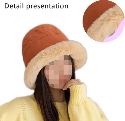 Produktbild von Damen Winter-Fischerhut aus WildKunstleder