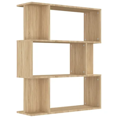 Obrázek produktu pro vidaXL Regál / rozdělovač místností Sonoma Oak 80x24x96 cm výrobek ze dřeva