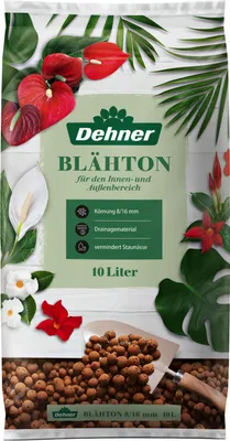 Produktbild von Dehner Blähton, 10 l, Körnung 8/16 mm