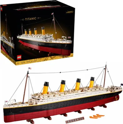 Obrázek produktu pro LEGO ICONS Titanic, Sada na stavění, 18 rok/roky, Plast, 9090 kusů, 13,2 kg