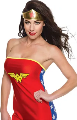 Obrázok produktu pre Wonder Woman - Princezná Tiara - dámska BN5407 (jedna veľkosť) (zlatá/červená)