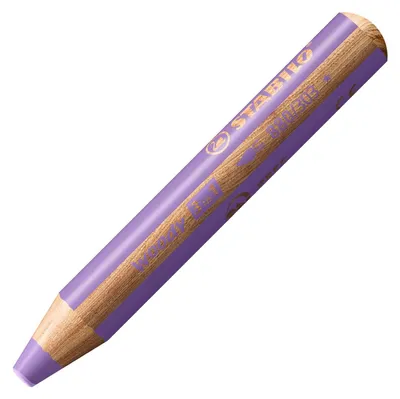 Immagine prodotto di STABILO® 880/303 matita colorata, acquerello e pastello a cera - woody 3 in 1 - matita singola - viola pastello