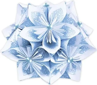 Produktbild von Faltblätter Florentine Frosty 15x15cm
