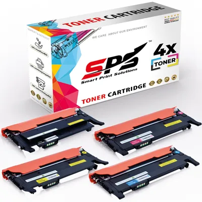 Produktbild von CLT-406S Toner Kompatibel für Samsung CLX 3305 W | Mehrfarbig