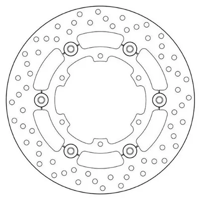 Produktbild von BREMBO Bremsscheibe 267mm 78B40833