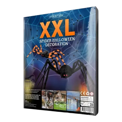 Produktbild von Spinnen und Spinnweben Halloween Deko Set XXL