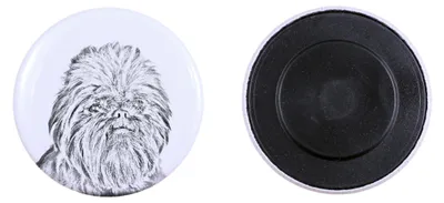 Image de Affenpinscher aimant avec un gros chien Art-Dog