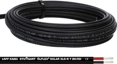 Obrázek produktu pro LappKabel 10m svazek Lapp ÖLFLEX SOLAR XLS-R T 2X2,5mm² BK/RD solární kabel dvojitý kabel