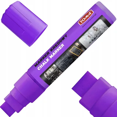Produktbild von Toma TO-290 Kreidemarker für Tafeln Violett 15x8mm
