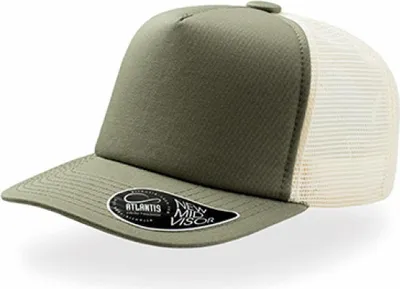 Produktbild von Atlantis Record | Record - Trucker Cap - Farbe: Olive - Größe: One Size