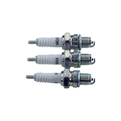 Image de Bougie d'allumage NGK D8HA, 7112, 3 pièces
