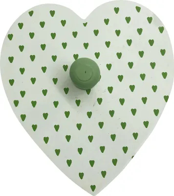 Immagine prodotto di Appendiabiti per bambini Cuore, verde