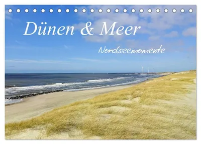 Produktbild von Dünen und Meer Nordseemomente (Tischkalender 2027 DIN A5 quer), CALVENDO Monatskalender