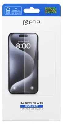 Produktbild von prio Panzerglas Displayschutz für Samsung S25 Ultraklar