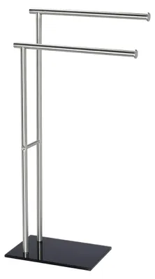 Immagine prodotto di Portasciugamani Lima con 2 bracci in acciaio inox