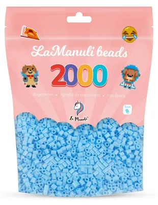 Produktbild von Bügelperlen 2000 HELLBLAU [LA.W16]