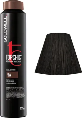 Produktbild von Goldwell Topchic The Browns, Braun, 5A, Light Ash Brown, Unisex, 250 ml, Alle Haare