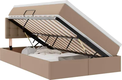Obrázok produktu pre Postel s úložným prostorem a matrací Kapsulín 120 x 200 cm