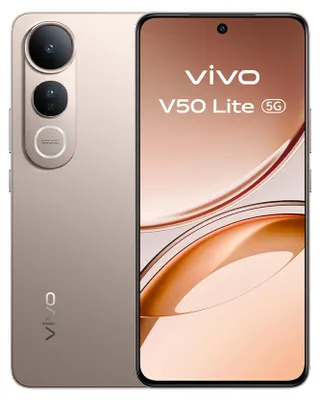Produktbild von Vivo V50 Lite 5G, 17,2 cm (6.77"), 12 GB, 512 GB, 50 MP, Android 15, Gold