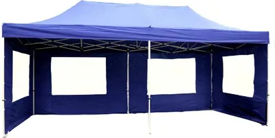 Produktbild von VCM PROFI | Pavillon | Maße ca. 3x6 m | wasserabweisende 270 g/m² PE Plane | Partyzelt mit Seitenteilen | Gartenzelt