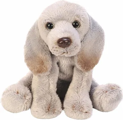 Produktbild von Suki Gifts Pluschhund Pluschtier - Weimaraner - grau - 13 cm