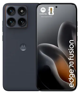 Zdjęcie produktu dla Motorola edge 70 fusion , 17,2 cm (6.78"), 12 GB, 256 GB, 50 MP, Android 16.0, Czarny