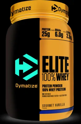 Obrázok produktu pre Dymatize 100% Elite Whey- 907 g Gourmet Vanilla
