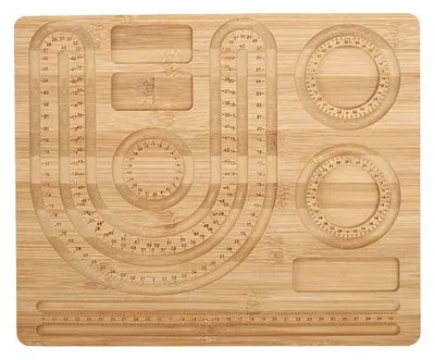 Produktbild von Graine Holz-Schmuckteller 35 x 28,5 cm