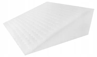 Obrázek produktu pro Alica24 Klínový polštář 50x60x30 cm bílý