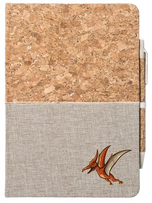 Produktbild von Huuraa Notizbuch A5 Pteranodon Dinosaurier 80 Blatt inkl. Kugelschreiber Tagebuch Geschenkidee