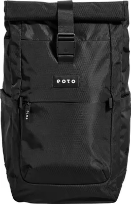 Produktbild von eoto Laptoprucksack Rucksack mit Laptopfach Rolly32 Rolltop Backpack 32L Black schwarz