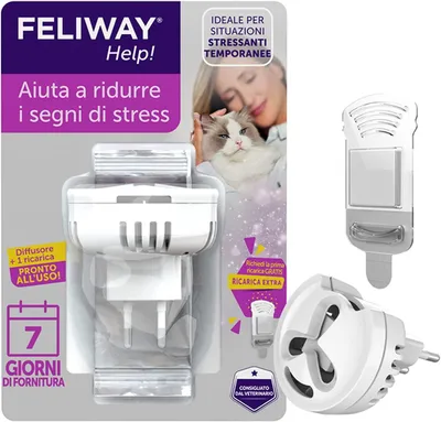 Immagine prodotto di Feliway Help Diffusore + Ricarica 48 Ml