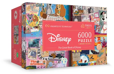 Image de UFT Puzzle 6000 - Le grand livre de Disney