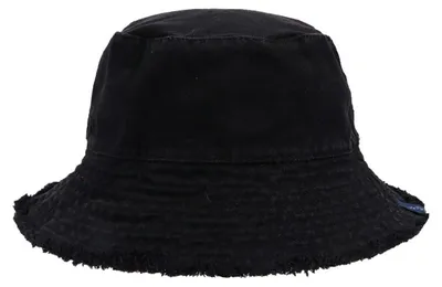 Produktbild von Fischerhut aus 100% Baumwolle, Damen Herren, Anglerhut, Sonnenhut, faltbar, UV-Schutz, Schwarz