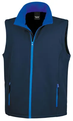 Produktbild von Result - "Printable" Weste für Herren FK1247 (L) (Marineblau/Königsblau)