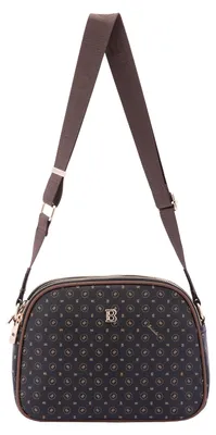 Obrázok produktu pre Dámska Crossbody Taška Mantova z Ekokože so Zipsom Čierna a Hnedá Nero E Marrone UNICA 19x26x9 cm 4048-BLACK_BROWN